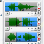 Adding the remaining sound segments 